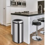 Poubelle automatique En aluminium 60L – Image 3