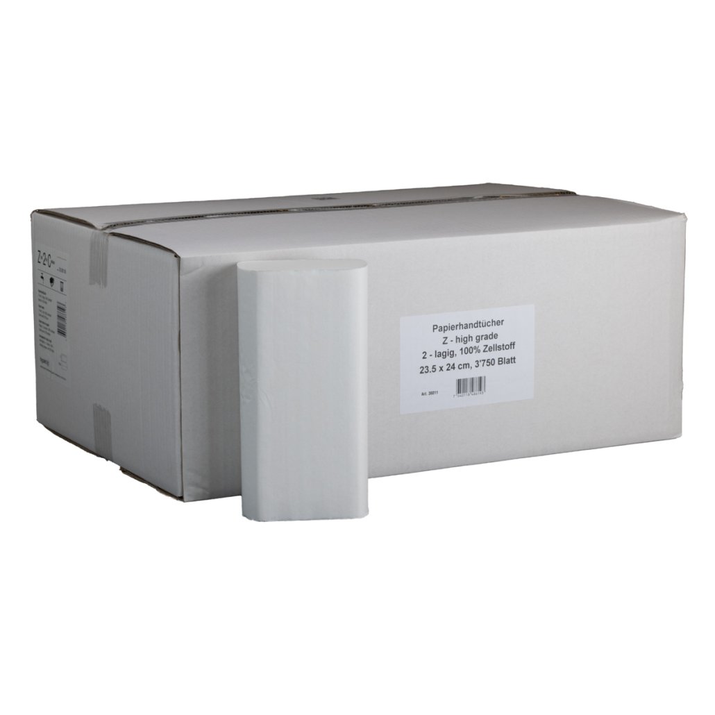 IMG_3361 Essuie-mains 2couches, cellulose High Grade,3750 Feuilles – Image 1